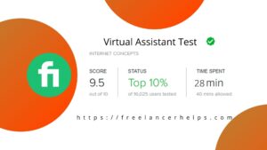 Read more about the article Virtual Assistant Skills Test | Fiverr Virtual Assistant Skills Test Answer