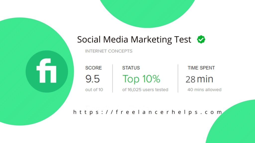 Fiverr Social Media Marketing Test