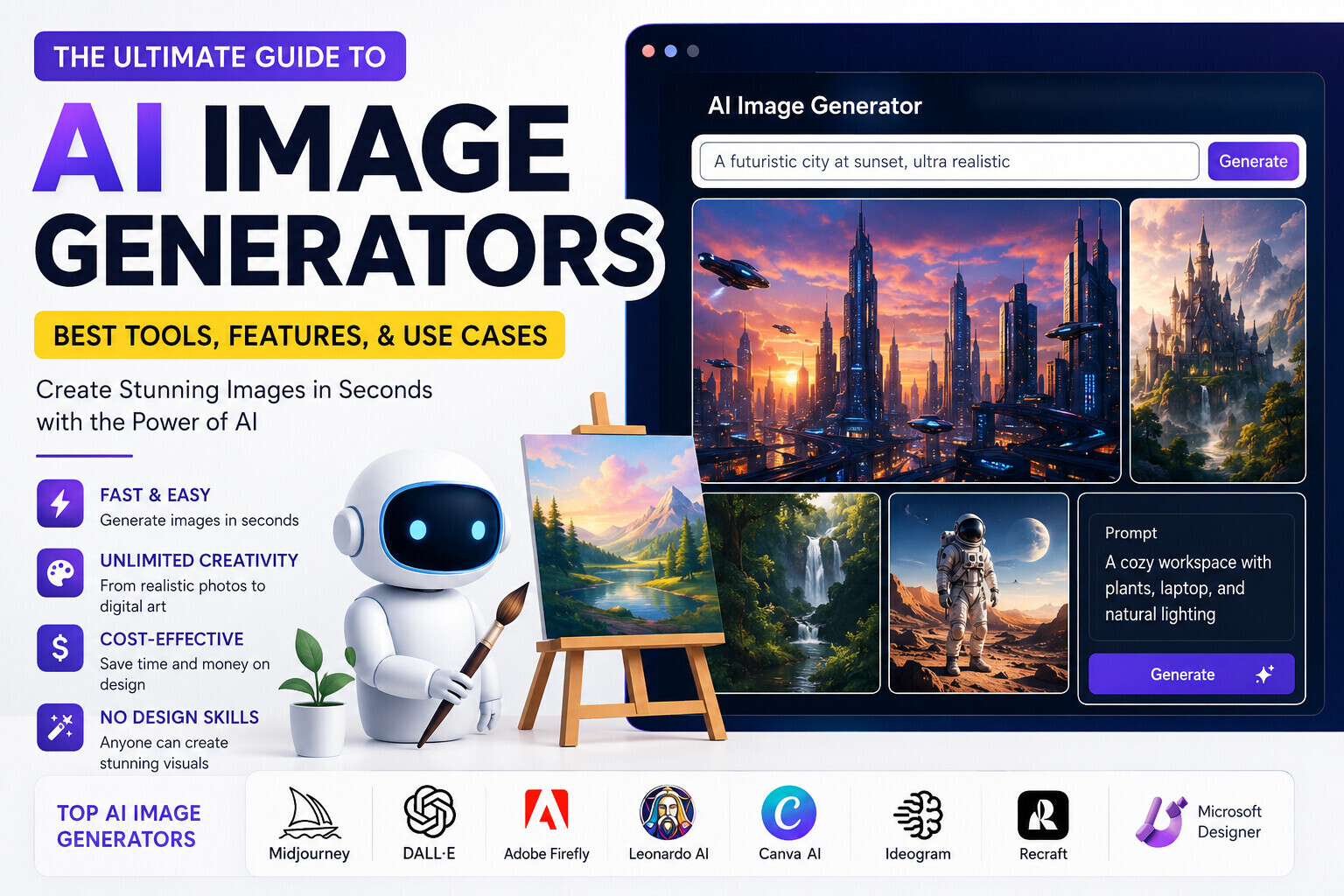 Best AI Image Generators in 2026: Top Tools Compared